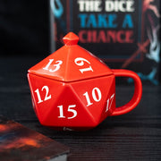 D20 Gaming Dice Shaped Mug