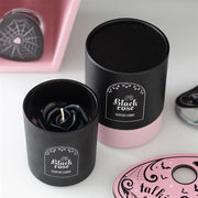 Black Rose Candle with 3D Roses