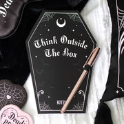 Coffin Shaped Notebook