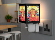 Plug In Electric Melt Burner - Highland Cow