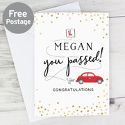 Personalised Passed Driving Test Card