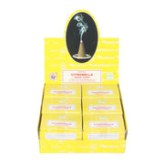 Set of 12 Citronella Dhoop Incense Cones by Satya (6/30)