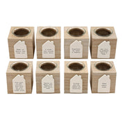 House Plaque Candle Holder