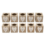 Heart Plaque Candle Holder