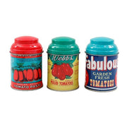 10cm Vintage Style Tomato Spice Tin