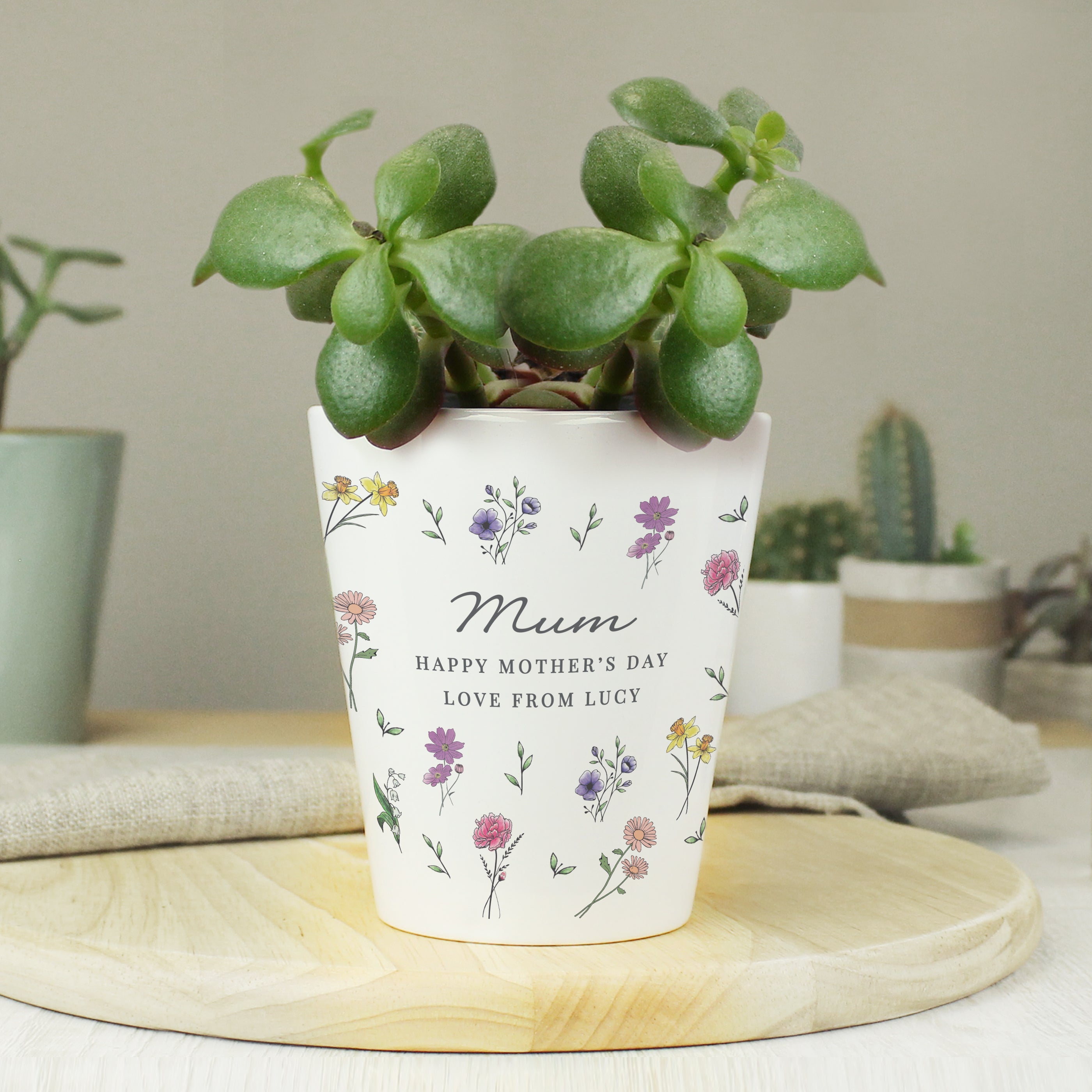 Personalised Plant Pots