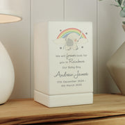 Personalised Childs Memorial Small Wooden Urn