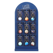 Set of 36 Solar System Keyrings on Display