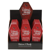 Set of 18 Vampire Blood Incense Stick Packs with Coffin Holder