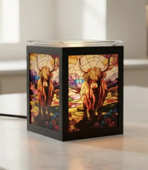 Electric Melt Burner - Golden Highland Cow