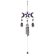 Triple Moon Windchime with Bells