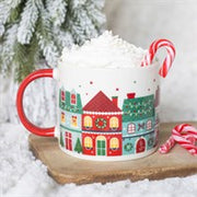 Christmas Street Print Mug