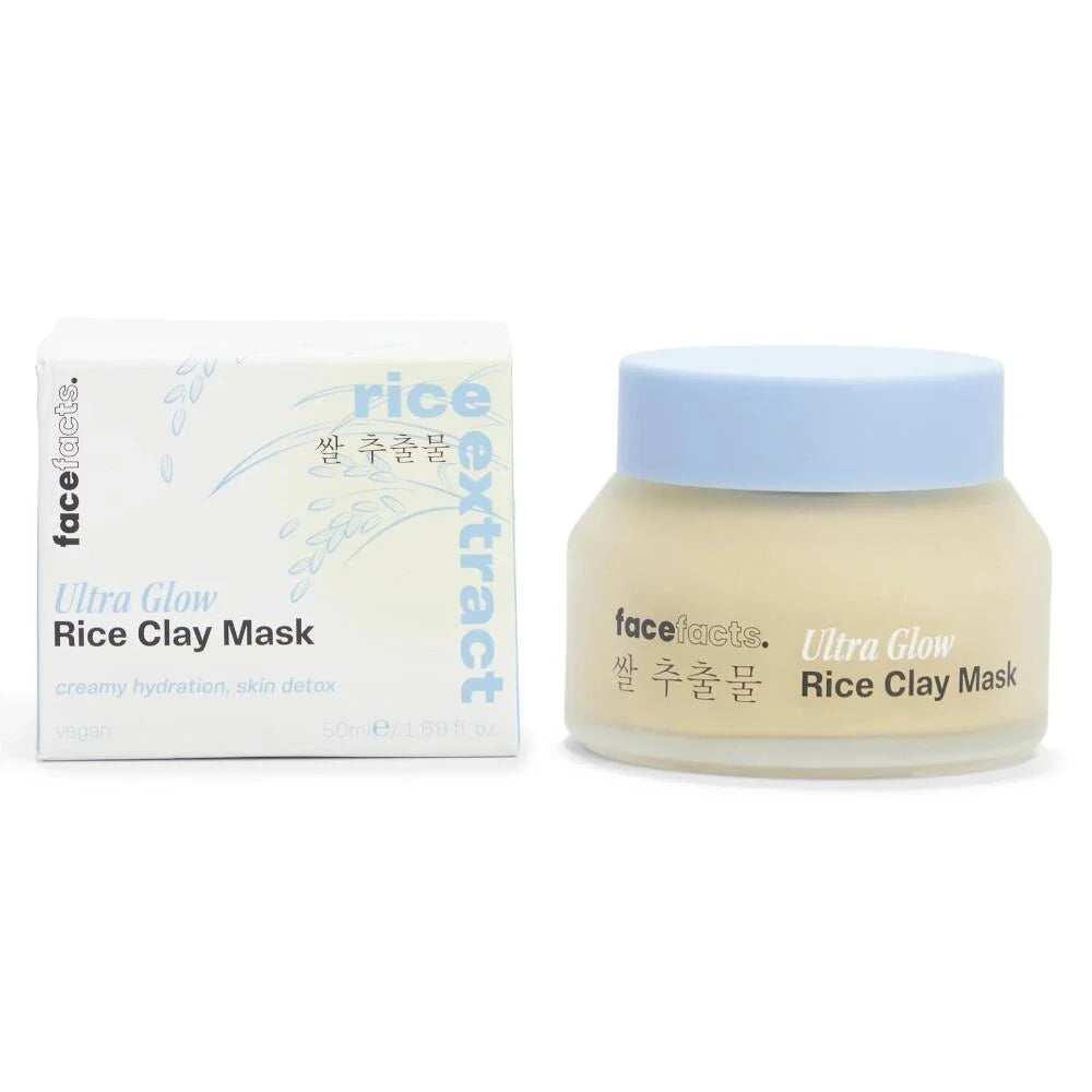 Face Facts Rice Extract Ultra Glow Rice Clay Mask