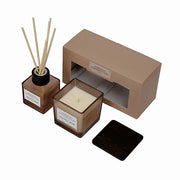 French Connection Praulines & Cream 220G Candle and 100ML Reed Diffuser Gift Set Square Design (Copy)