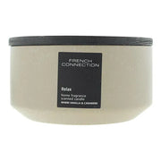 French Connection Scented Large Candle Jar -RELAX - WARM VANILLA & CASHMERE