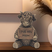 HIGHLAND COW LOVE YOU MUM