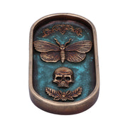 Death's Head Incense Holder 17cm